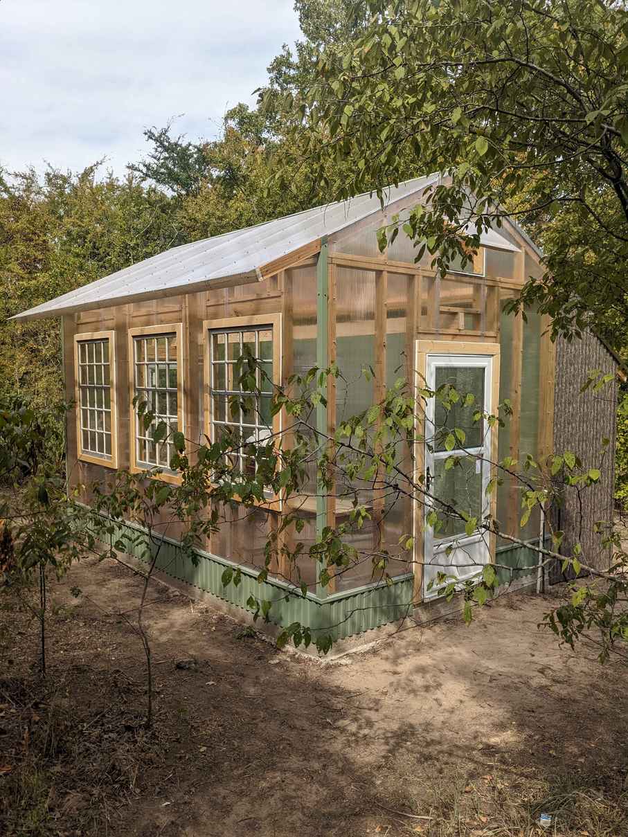Newly Built Greenhouse
